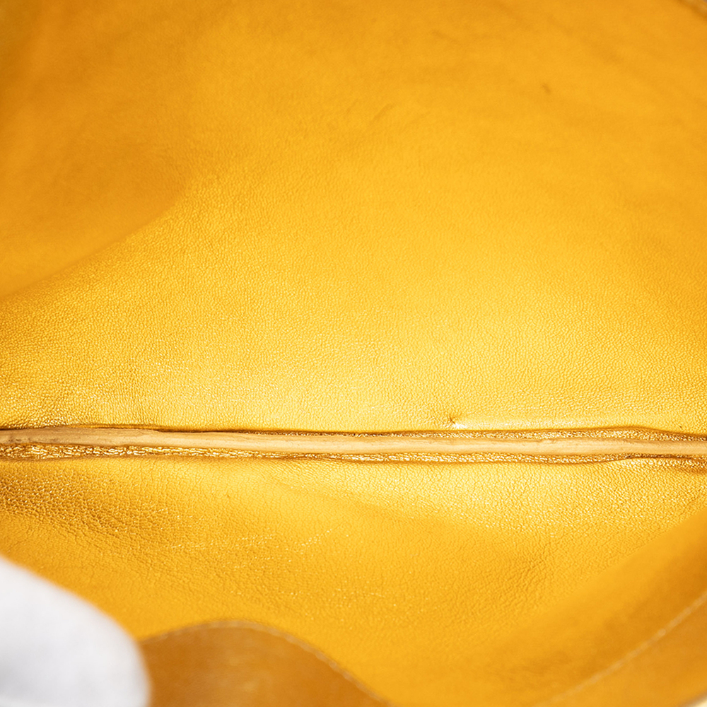 Pre-Loved Celine Bicolor Lambskin Coeur Clutch - Picture 4 of 7